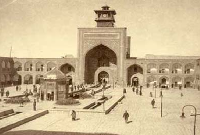 Old photos and history of Imam Reza shrine